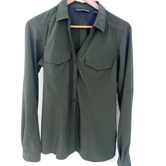 ExOfficio Women's Camina Trek'r Button Down Shirt - Picture 2 of 10